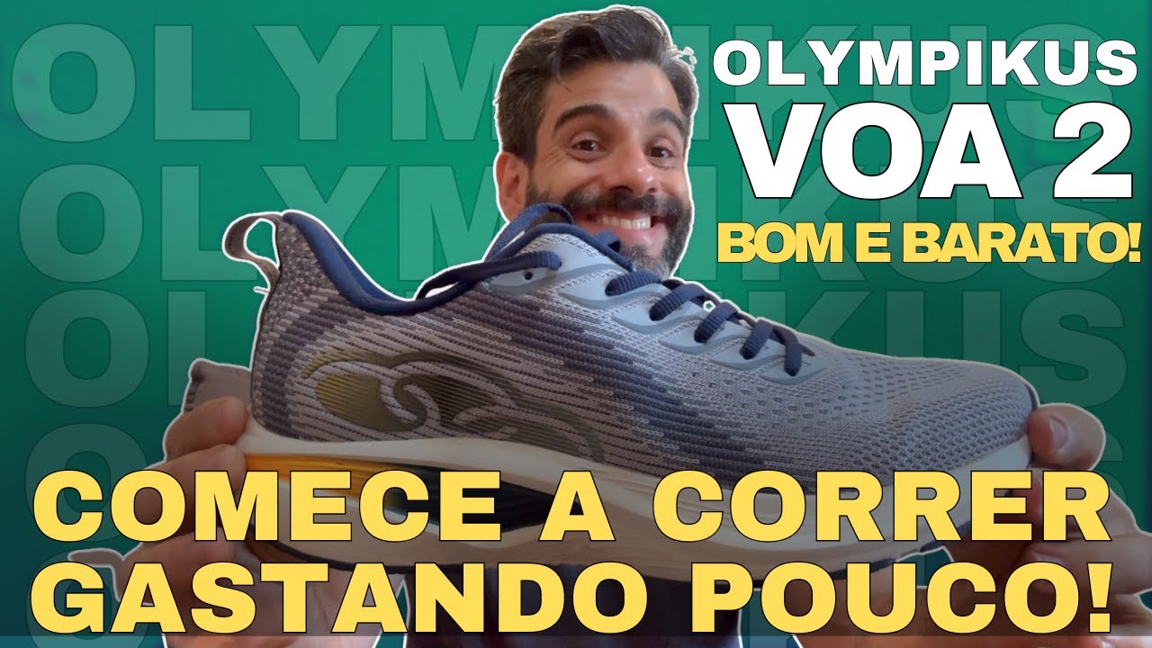 Iniciando na corrida? Este tênis BARATO pode ser perfeito! (Olympikus Voa 2)