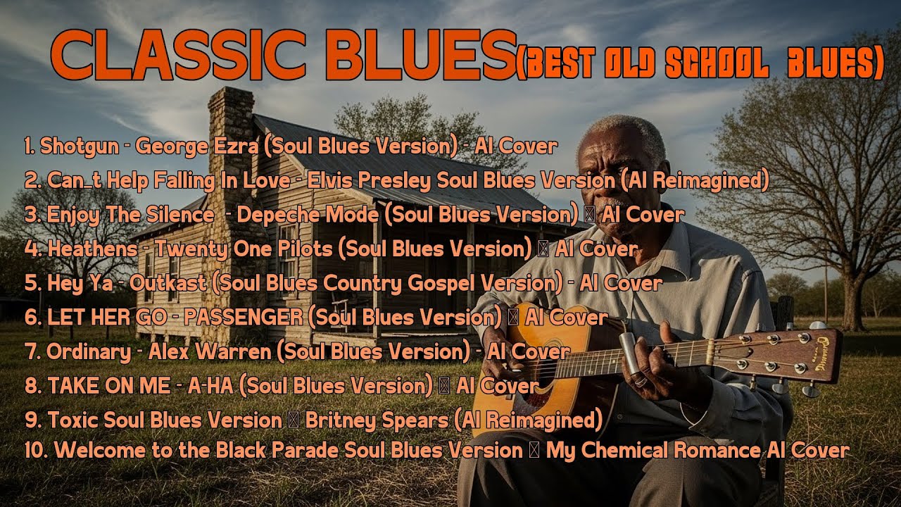 Whiskey Blues Music -BEST OLD SCHOOL BLUES MUSIC ALL TIME SHOTGUN-GEORGE EZRA [Album]