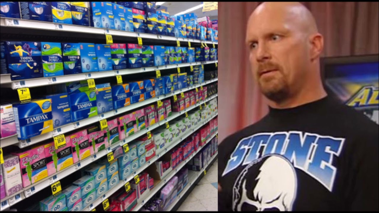 Stone Cold Steve Austin on Being Made to Buy TAMPONS For his Wife