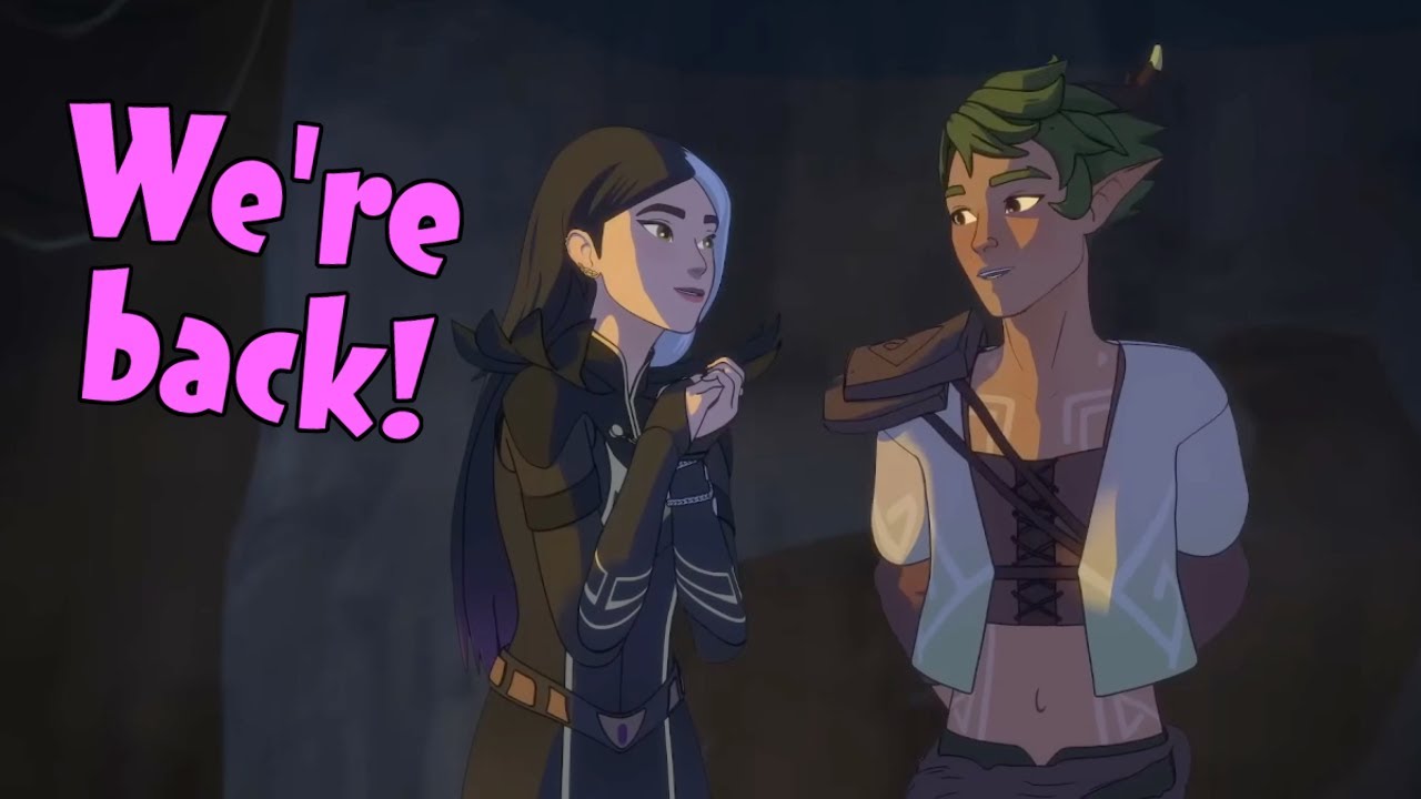 The Dragon Prince is back! ...and Claudia has an elf boyfriend | TDP teaser reaction