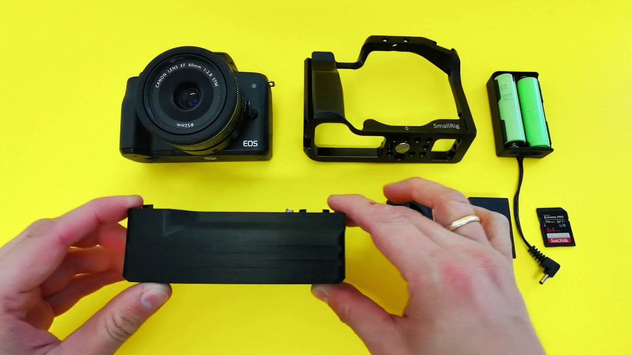 Canon EOS M50 SmallRig Cage Battery Add-On
