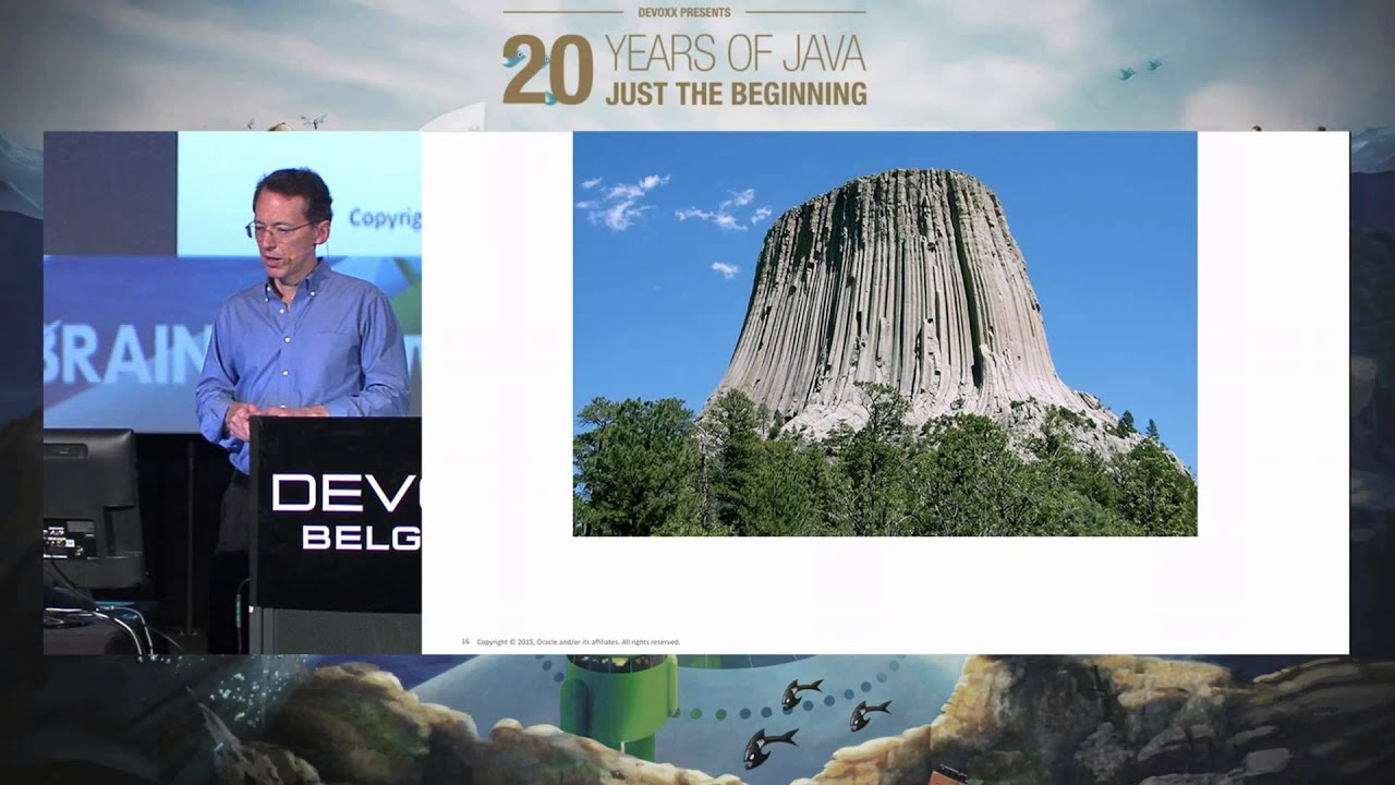Keynote session by Mark Reinhold