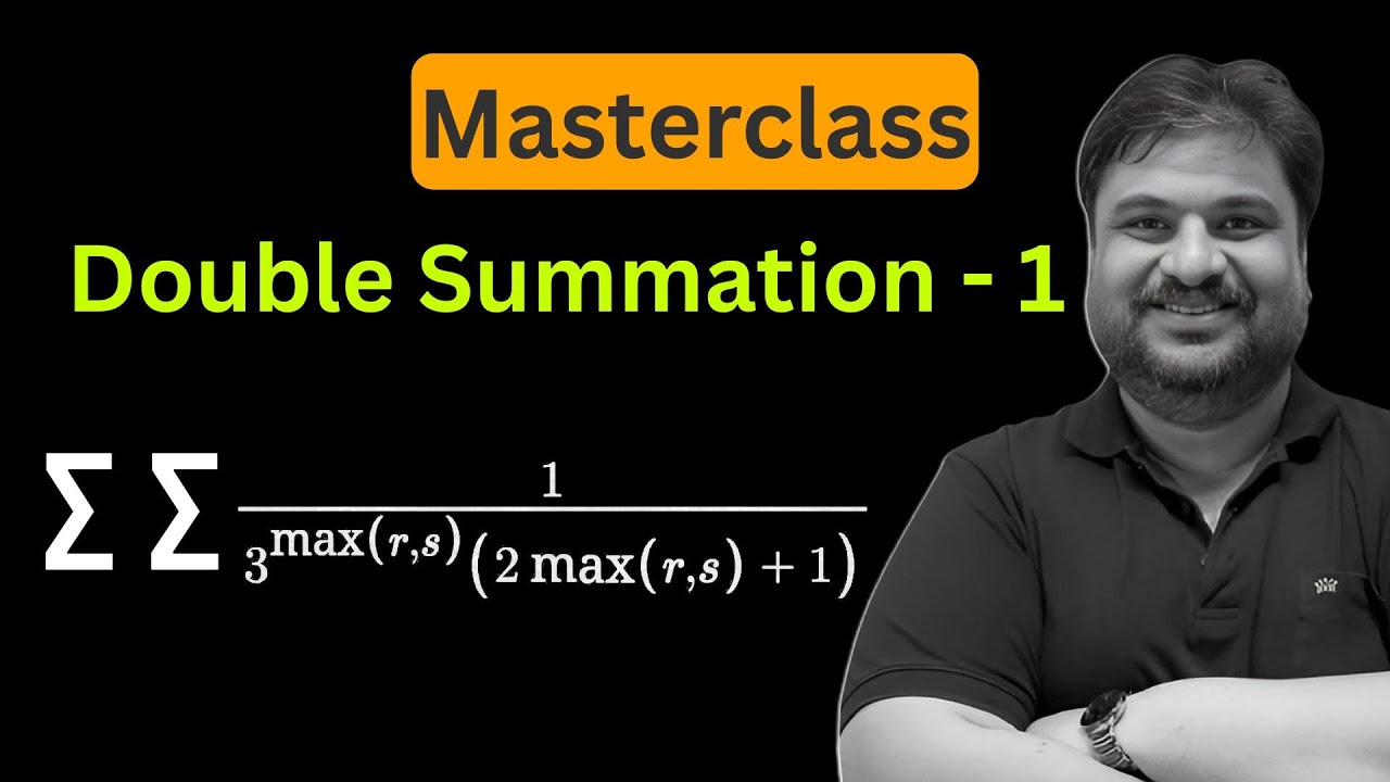 Double Summation 1 Binomial + Sns MASTERCLASS 🔥 Fastest JEE Tricks & PYQs Solved | Anshul sir