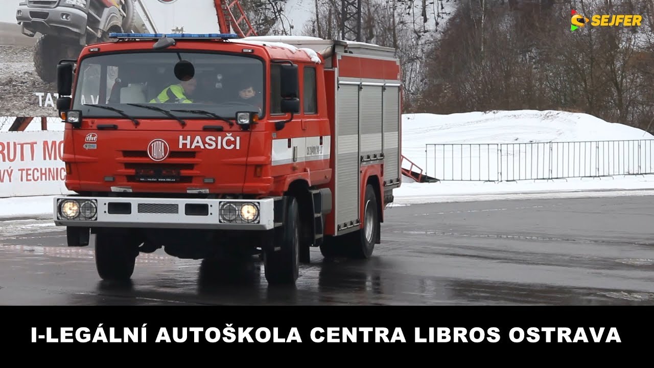 Děti za volantem hasičské TATRY!