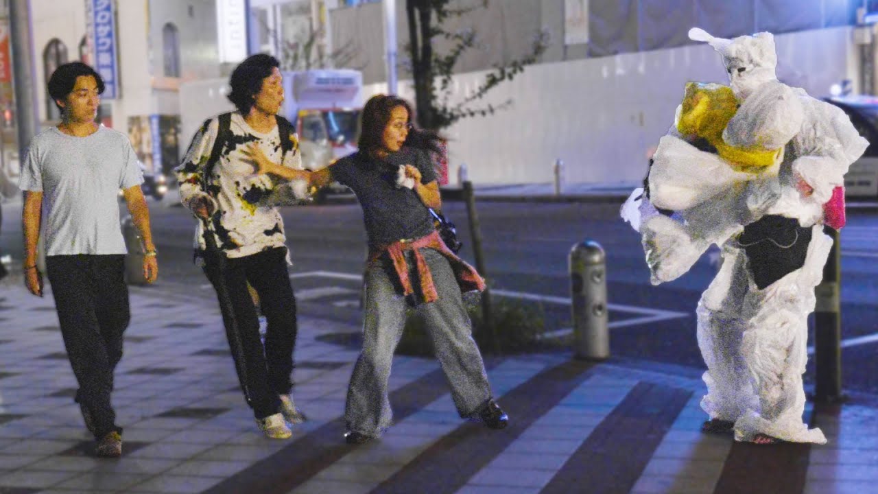ゴミ人間ドッキリ#2/GARBAGE MAN PRANK in Japan #2