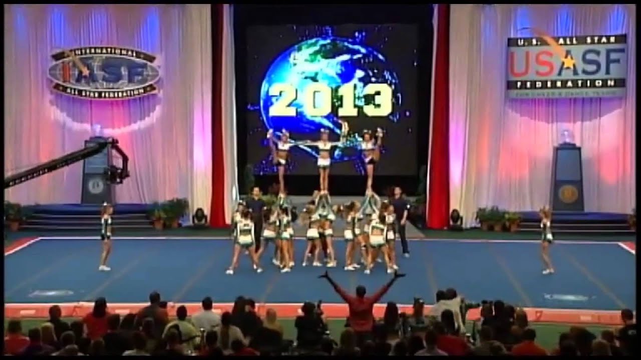 Cheer Extreme Small Senior X Worlds 2013