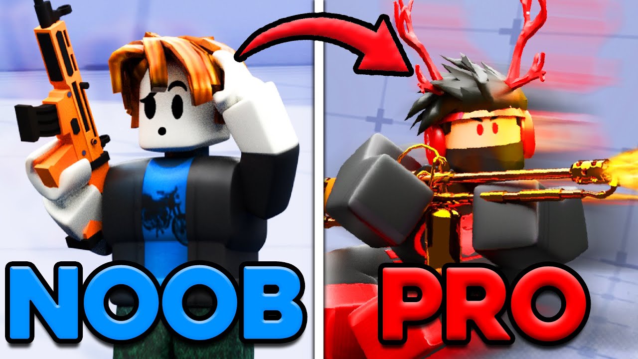 Путь от Нуба до Профи в Roblox Rivals!