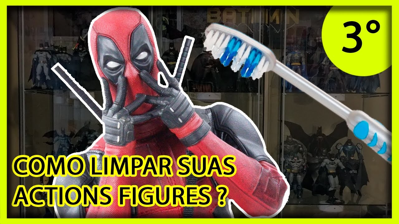 Como limpar seus colecionáveis, actions figures e estatuas, (Guia do colecionador EP: 03)