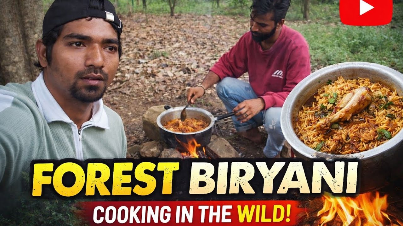 BIRYANI IN THE FOREST 🍖😋