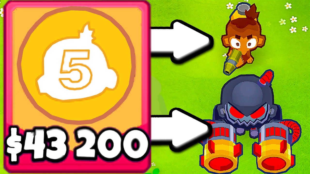 KTO WYLOSUJE 5 TIER? LOSOWE MAŁPKI - FLOTHAR vs ADMIROS - BLOONS TD 6