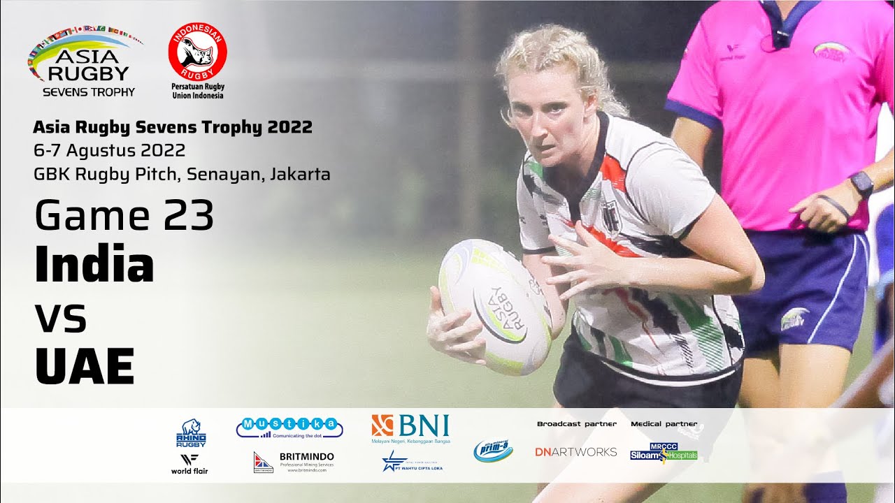 Game 23 Group B Women -  India vs UAE (Asia Rugby Sevens Trophy 2022)