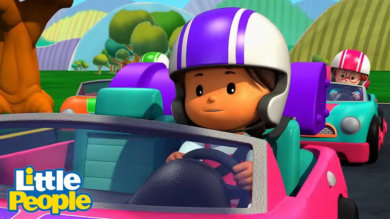 ¿Quién ganará la gran carrera? | Aprendizaje Preescolar | Little People Latinoamérica