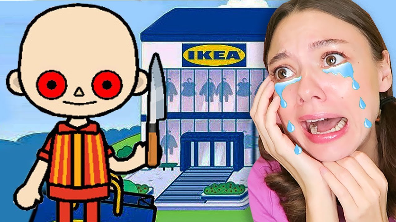 СТРАШНАЯ НОЧЬ в IKEA!!! Тока Бока! Toca Life World