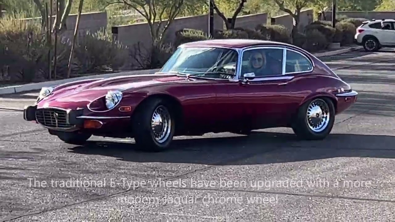 1973 Jaguar E-Type Series III V12 Coupe40k Miles, Air Conditioning, Beautiful Colors!