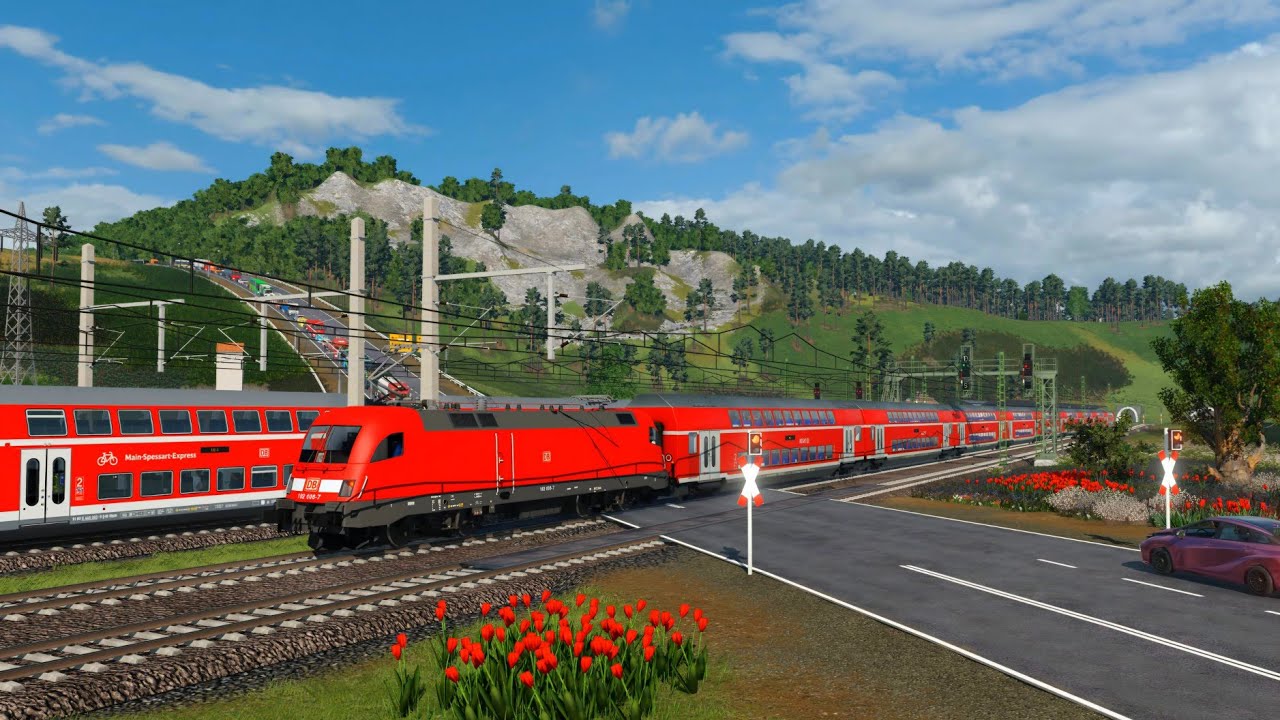 Transport Fever 2: Der Bahnübergang Teil 1287