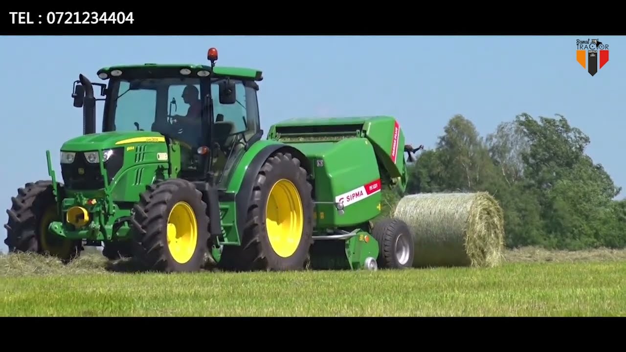 Presă de balotat baloți rotunzi | SIPMA PS 1221 FARMA PLUS