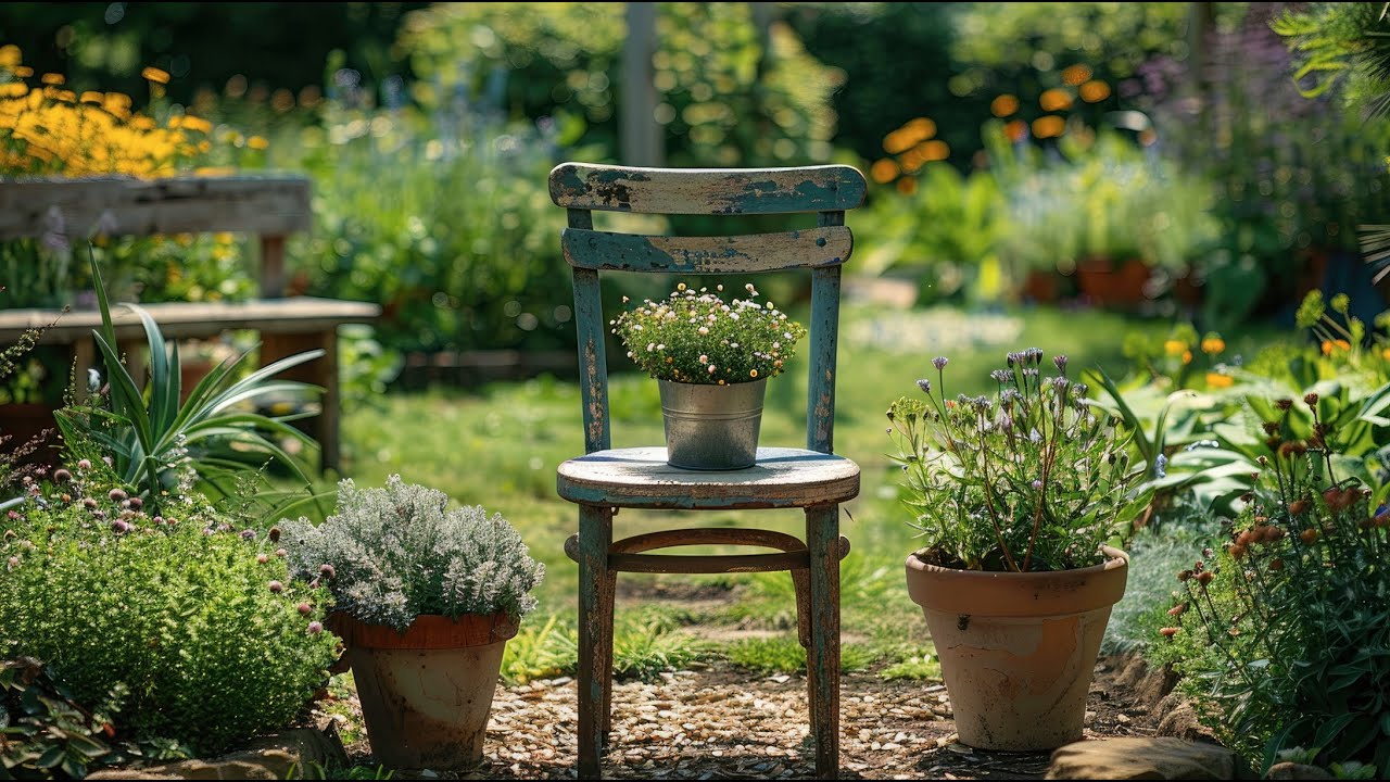 Farmhouse Garden Ideas Using Items You Already Have