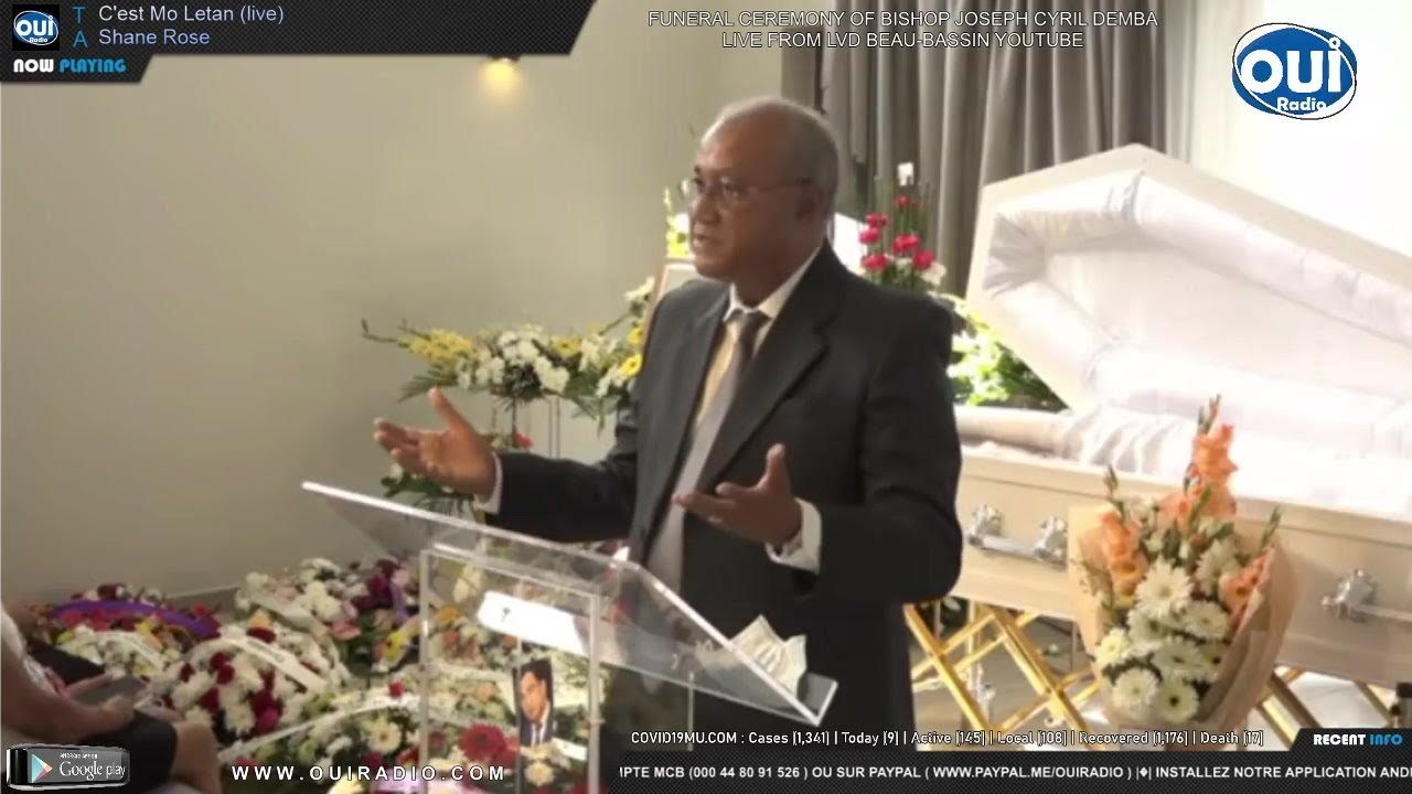 Funeral Ceremony of Bishop Joseph Cyril DEMBA