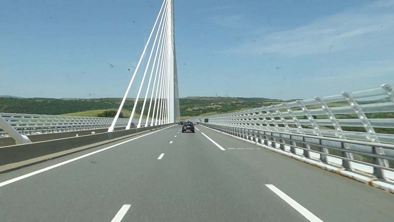 Traversée du viaduc de Millau