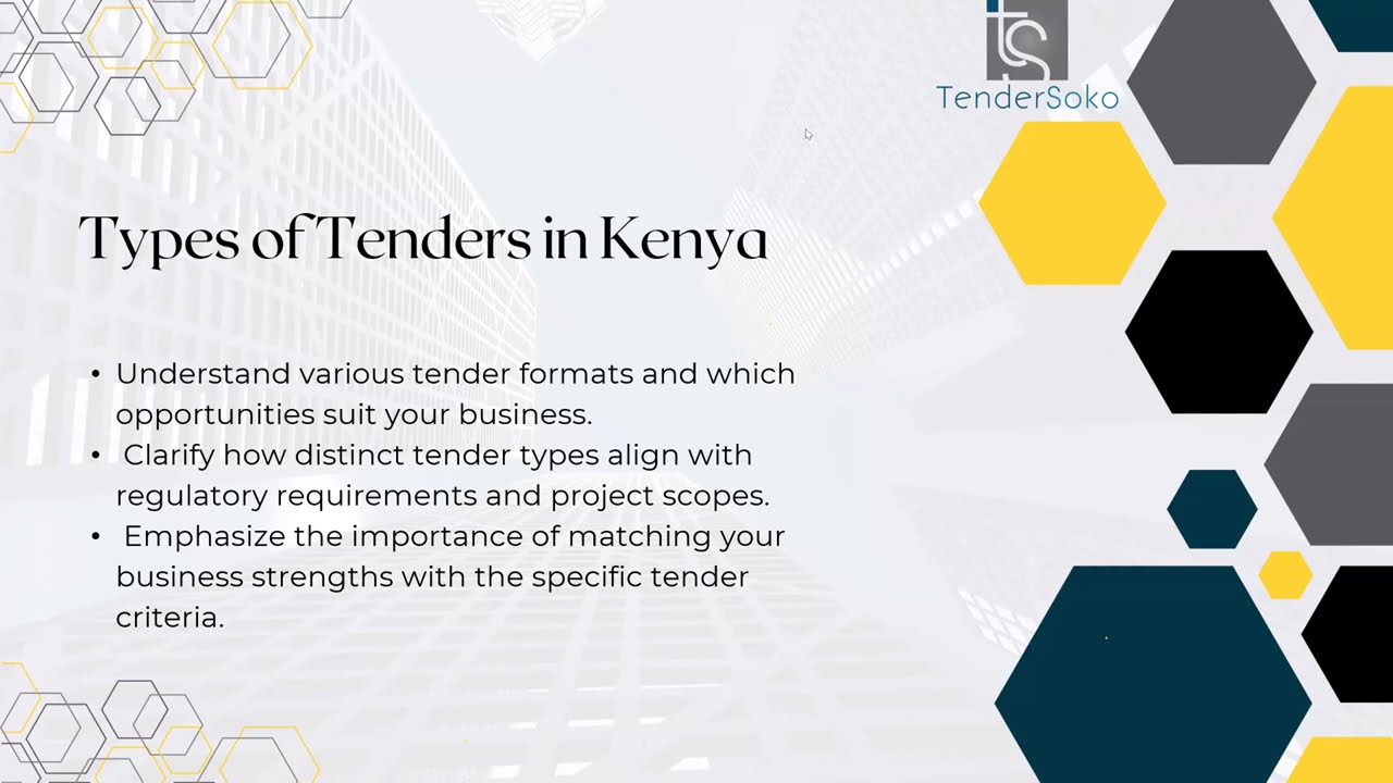 Mastering Tenders in Kenya – From Opportunities to Awards
