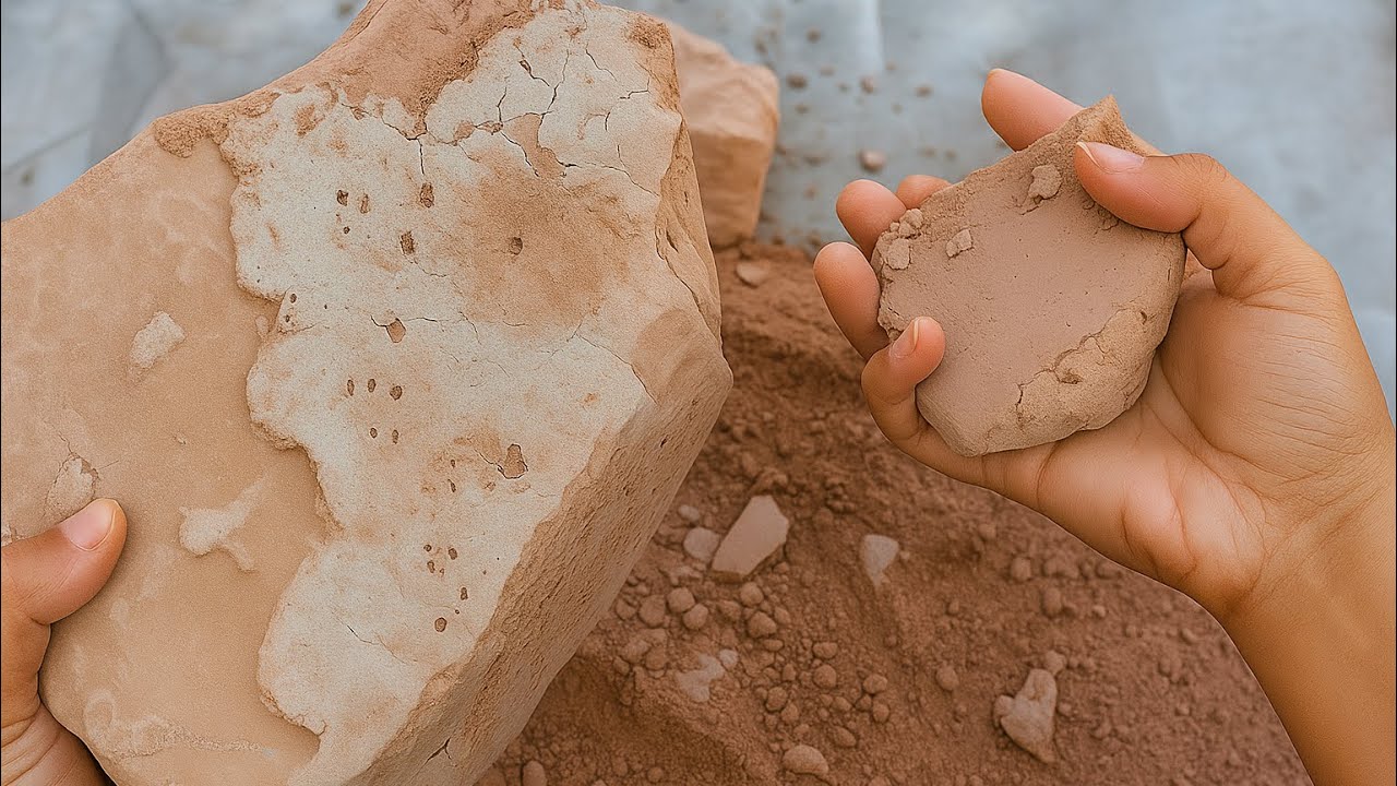 “Red Mud | Non Stop Dry Floor Crumbling ASMR”