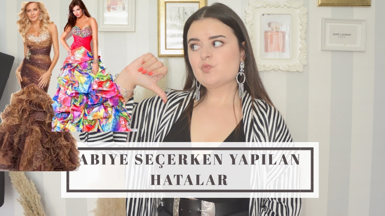 Abiye Seçerken Yapılan Yanlışlar | Vücuda Göre Abiye Nasıl Seçilir? | İpek Eraslan