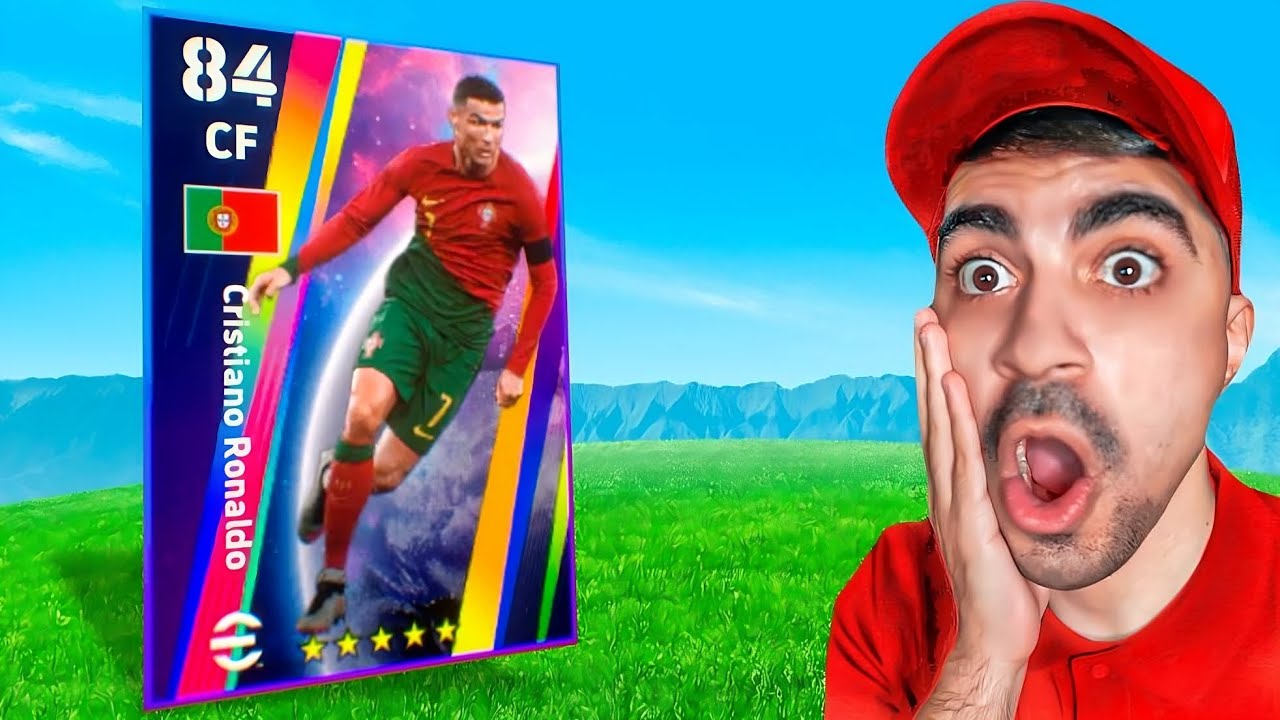 فتحت بكجات و طلع لي رونالدو في اي فوتبول ( حظ اسطوري ) eFOOTBALL MOBILE !! 😱🔥