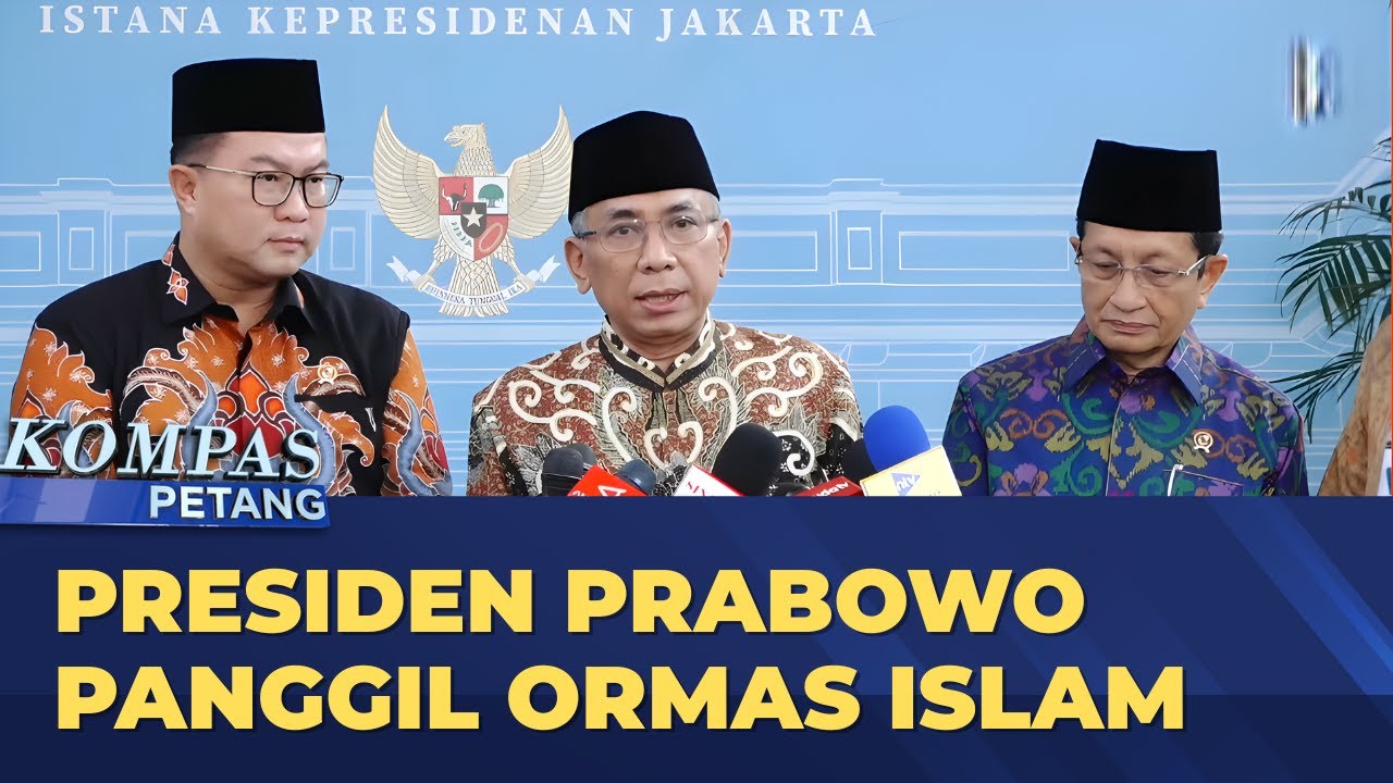 Prabowo-Ormas Islam Bahas Dewan Perdamaian Trump | KOMPAS PETANG