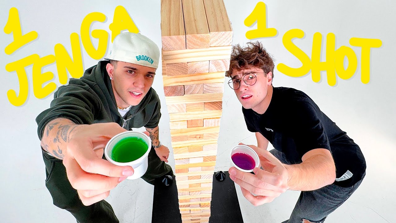 JENGA GIGANTE DA UBRIACHI con @simoneberlini
