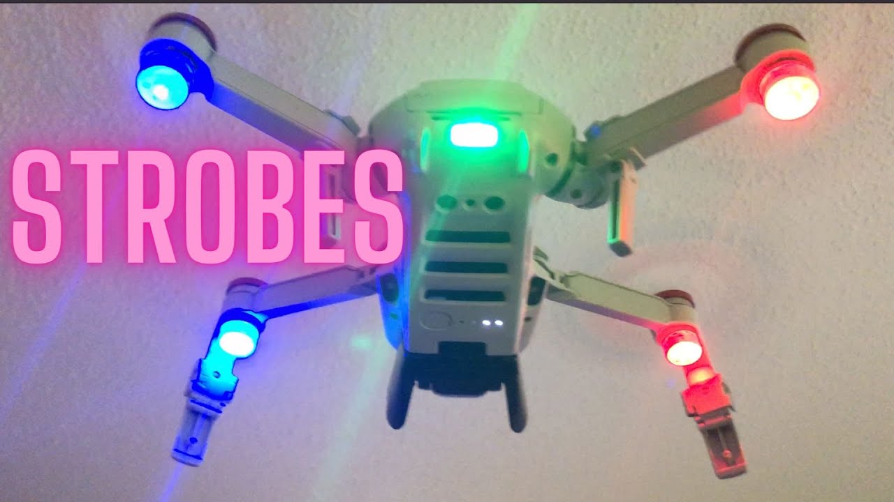 DJI MAVIC MINI/SE/2/AIR 2/2S (VLOS) STROBE LIGHTS for any Drone