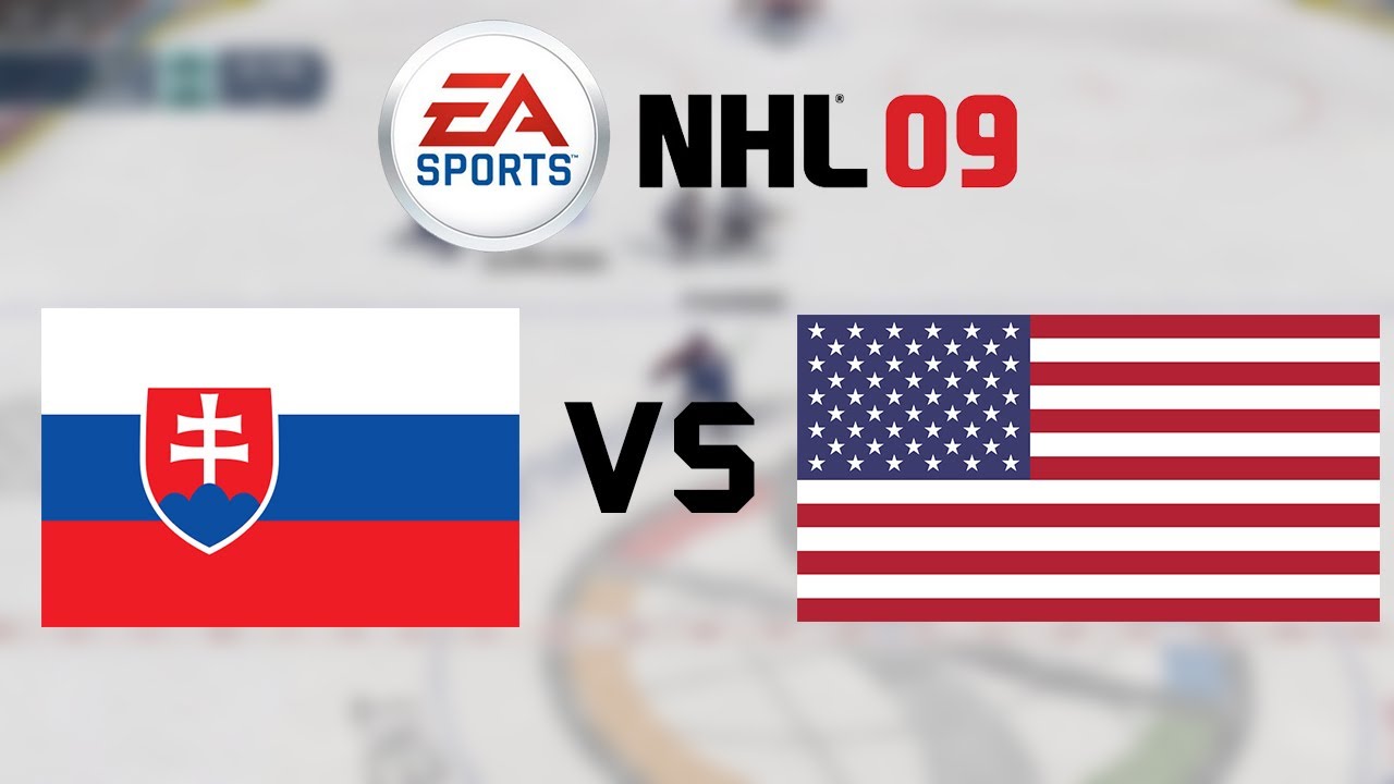SVK - USA | NHL 09 | #1