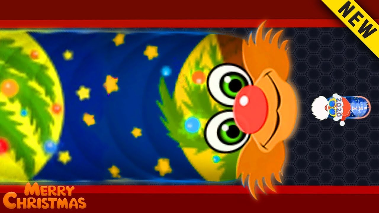Wormate.io Merry Christmas Cutest Worms With New Skins Update Wormateio Trolling /Best Moments!