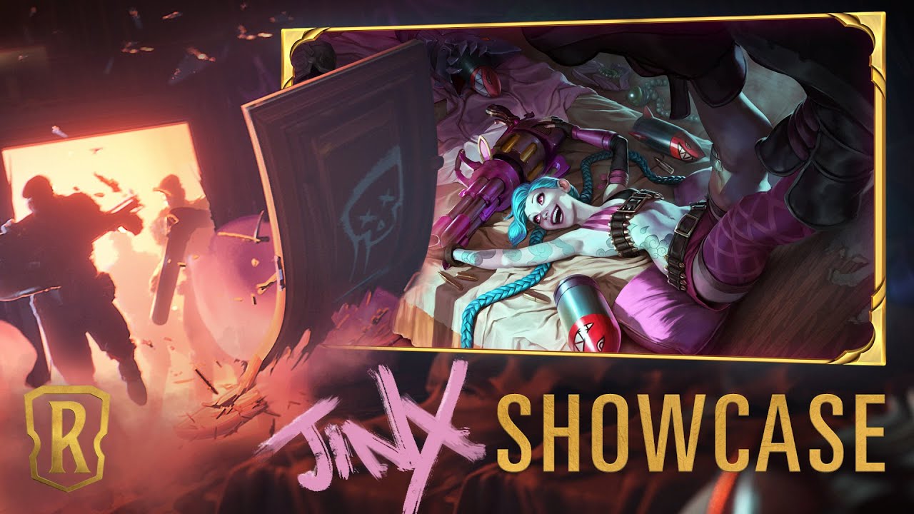 Jinx Champion Showcase | Gameplay - Legends of Runeterra