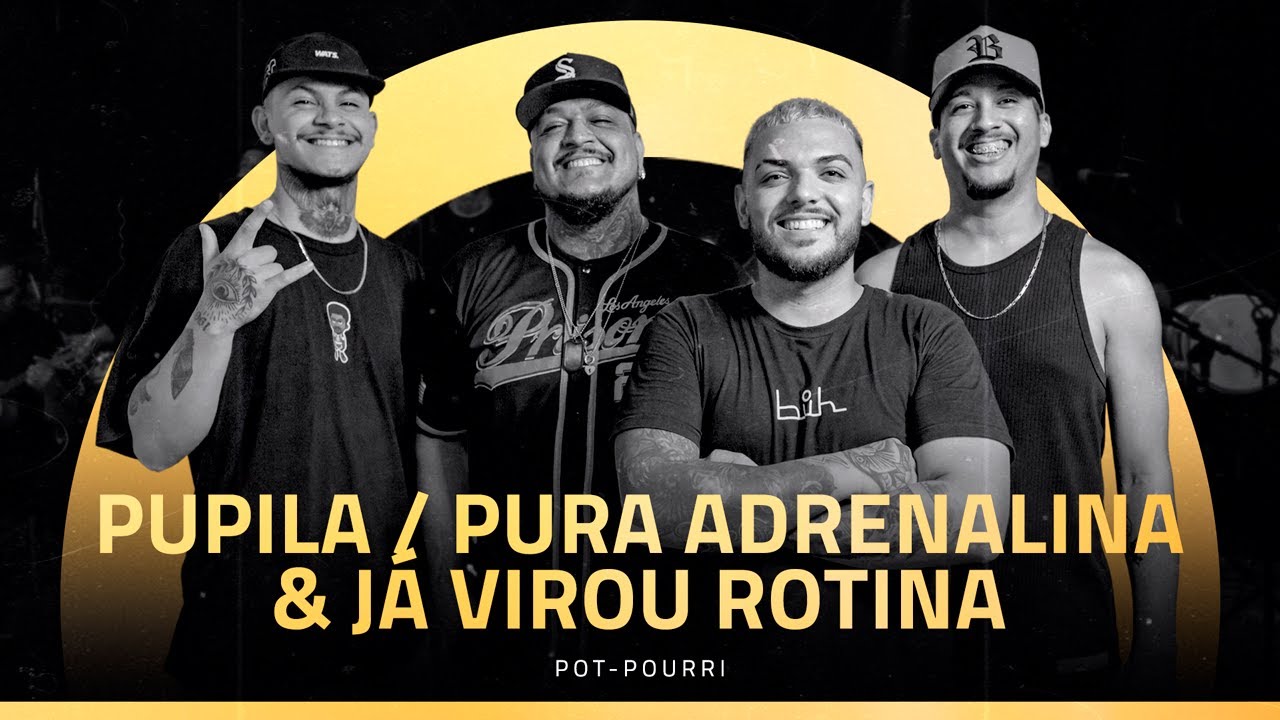 Pupila / Pura adrenalina / Já virou rotina - PagodePlaylist (Cover Pagode)