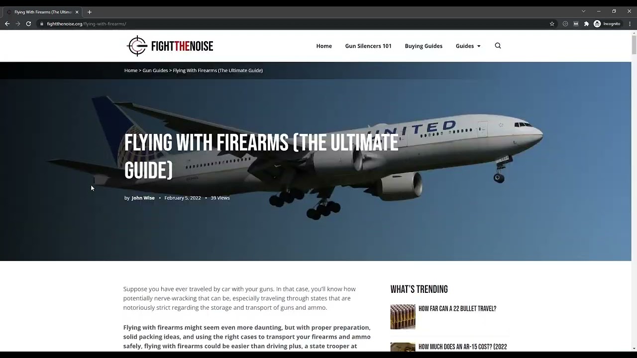 Fight The Noise - Gun Guides