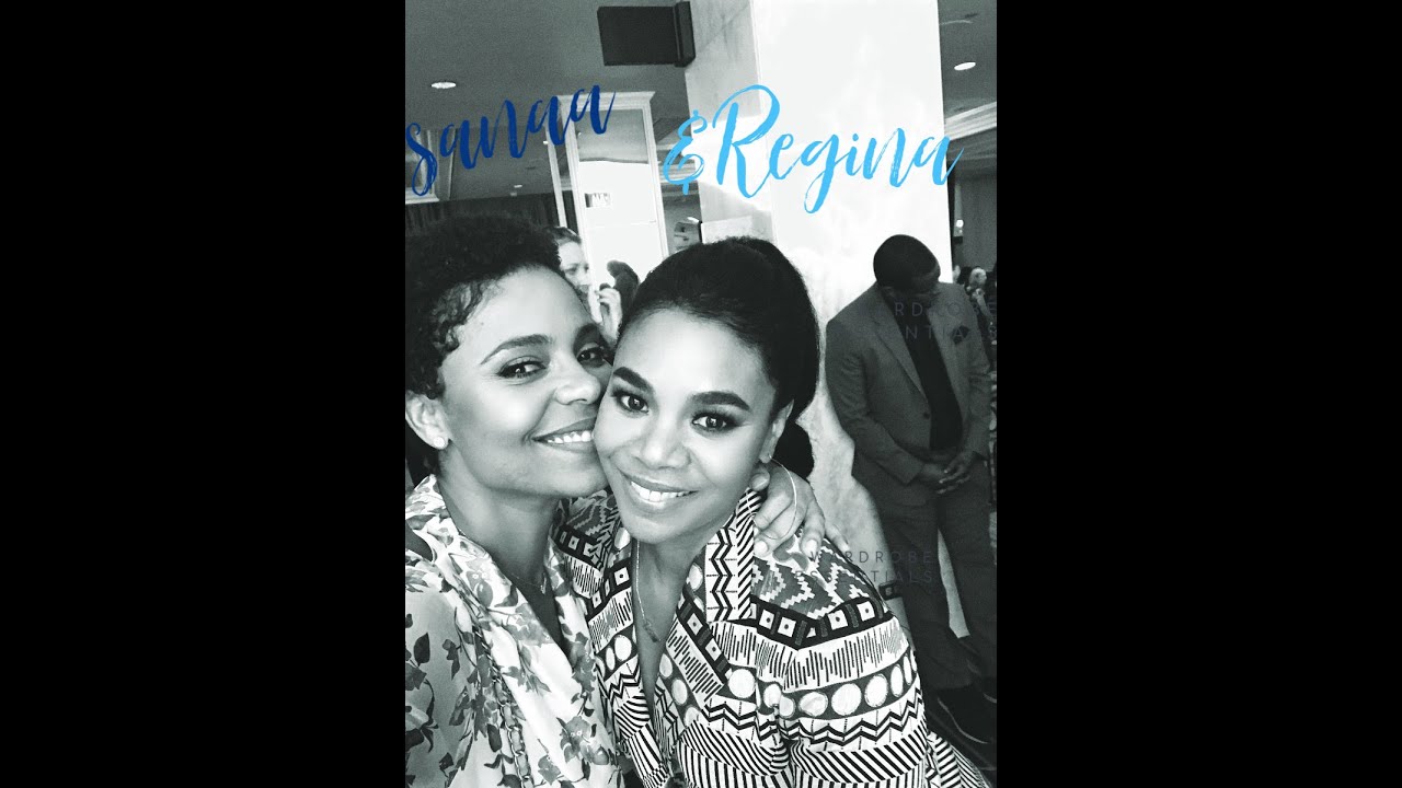 Sanaa Lathan and Regina Hall being a packaged deal for 5 minutes straight