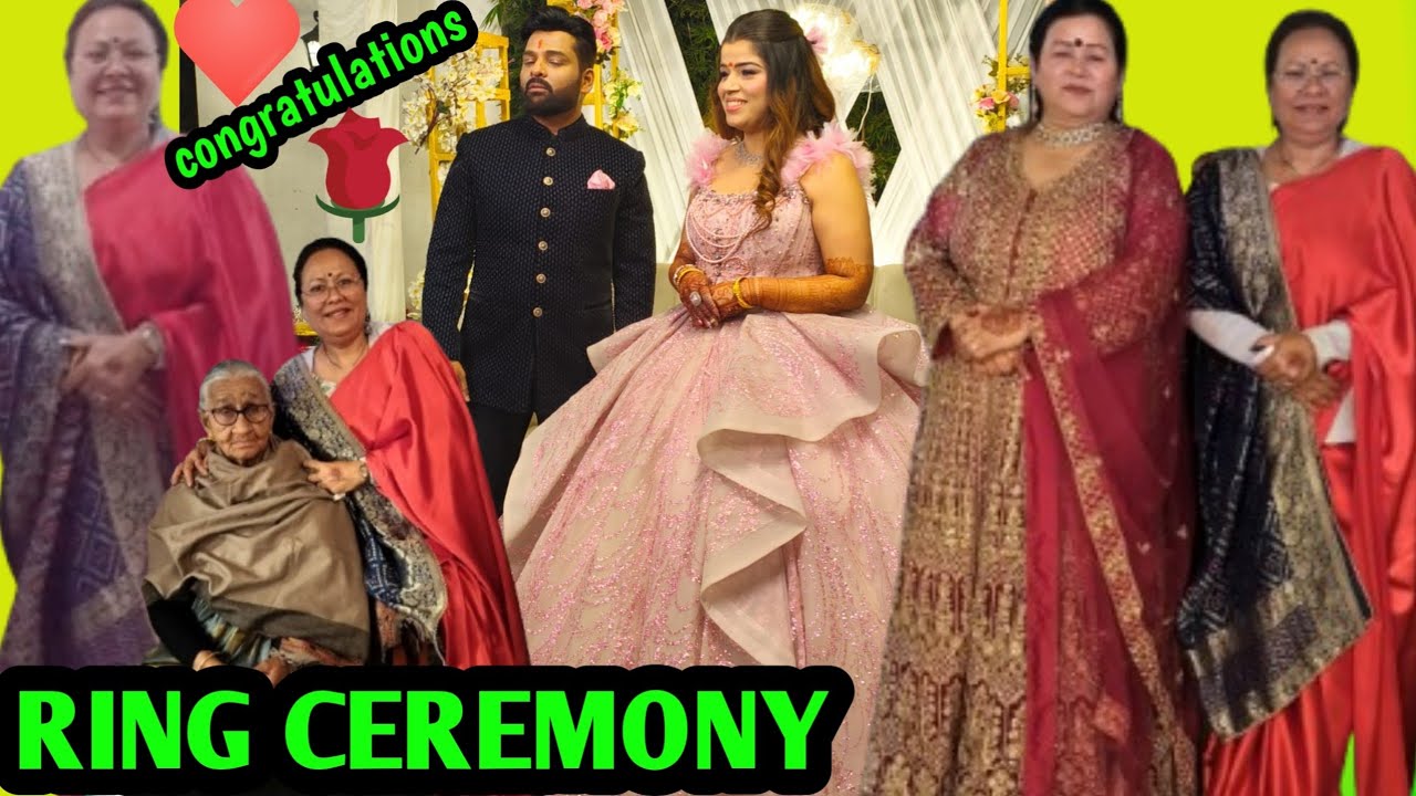 “साथ चलने का वादा”“मंगलमय सगाई समारोह”🎉👏