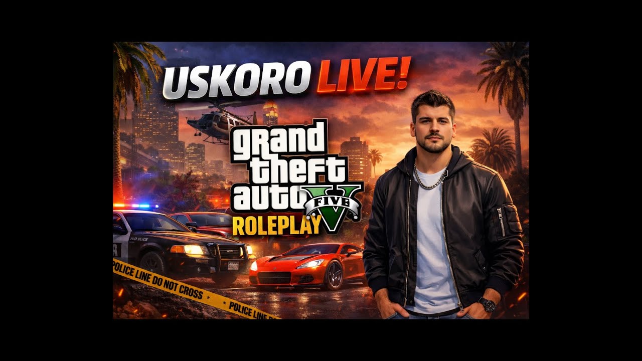 🔴GTA  5 - BALKAN SCHOOL  BALKAN LIVE🔴 USAO POSLE DUZEG VREMENA