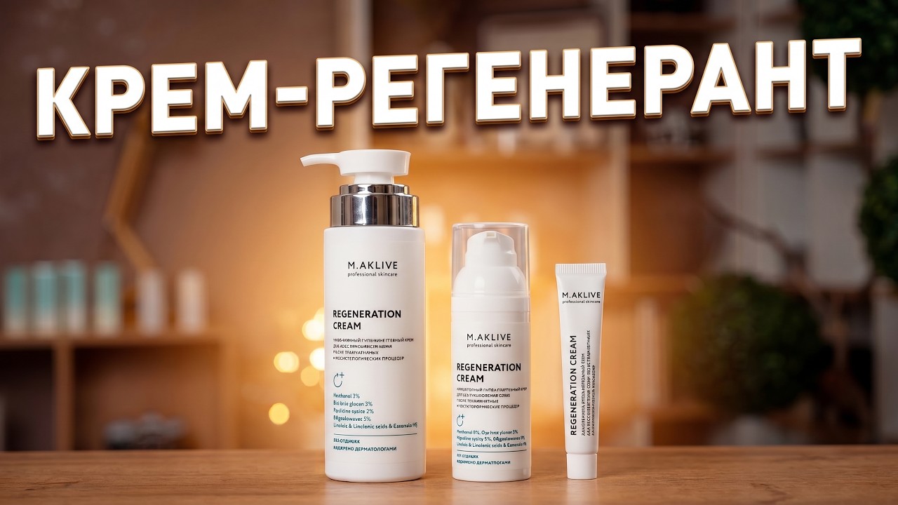 Крем-регенерант от M.AKLIVE
