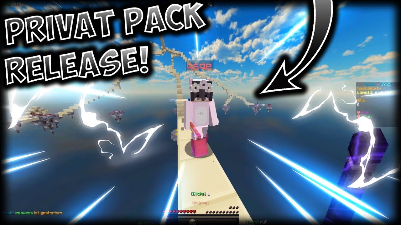 PRIVAT TEXTUREPACK RELEASE! 😍 | Smooth Bedwars Texturepack! | Bedwars auf rewinside.tv
