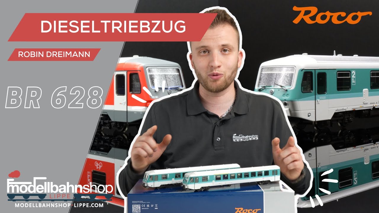 ROCO | Dieseltriebzug | BR 628 | Spur H0 | MSL