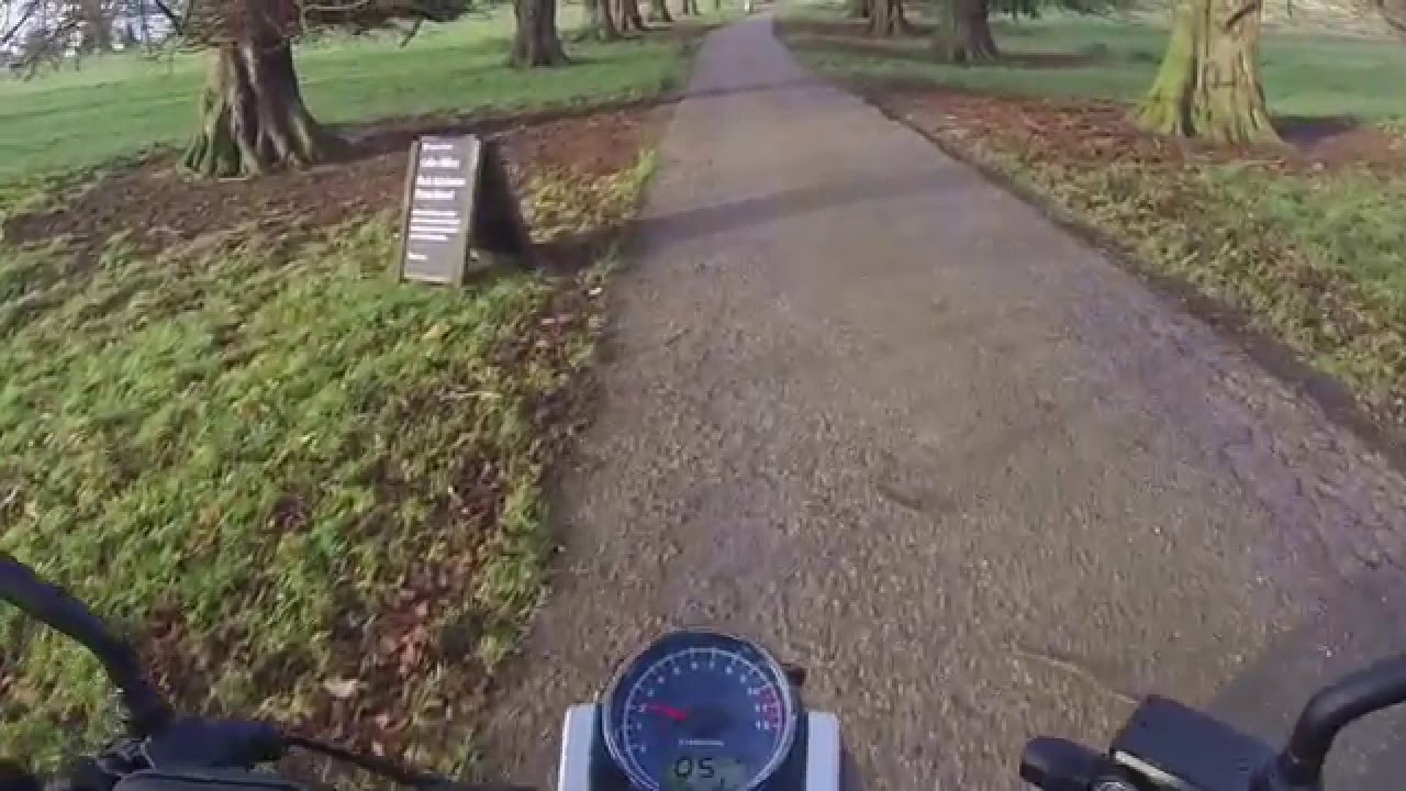 Local ride around Derbyshire UK 001 - Post CBT Lexmoto ZSB