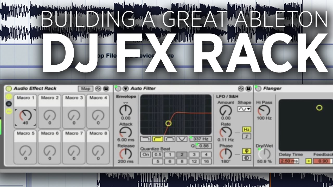 Создание DJ FX Rack в Ableton