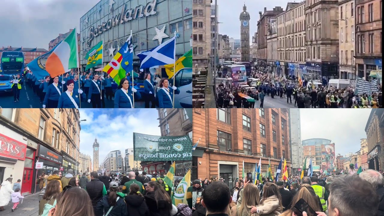 FANTASTIC Glasgow St Patrick's Day Parade & Celebrations 2026