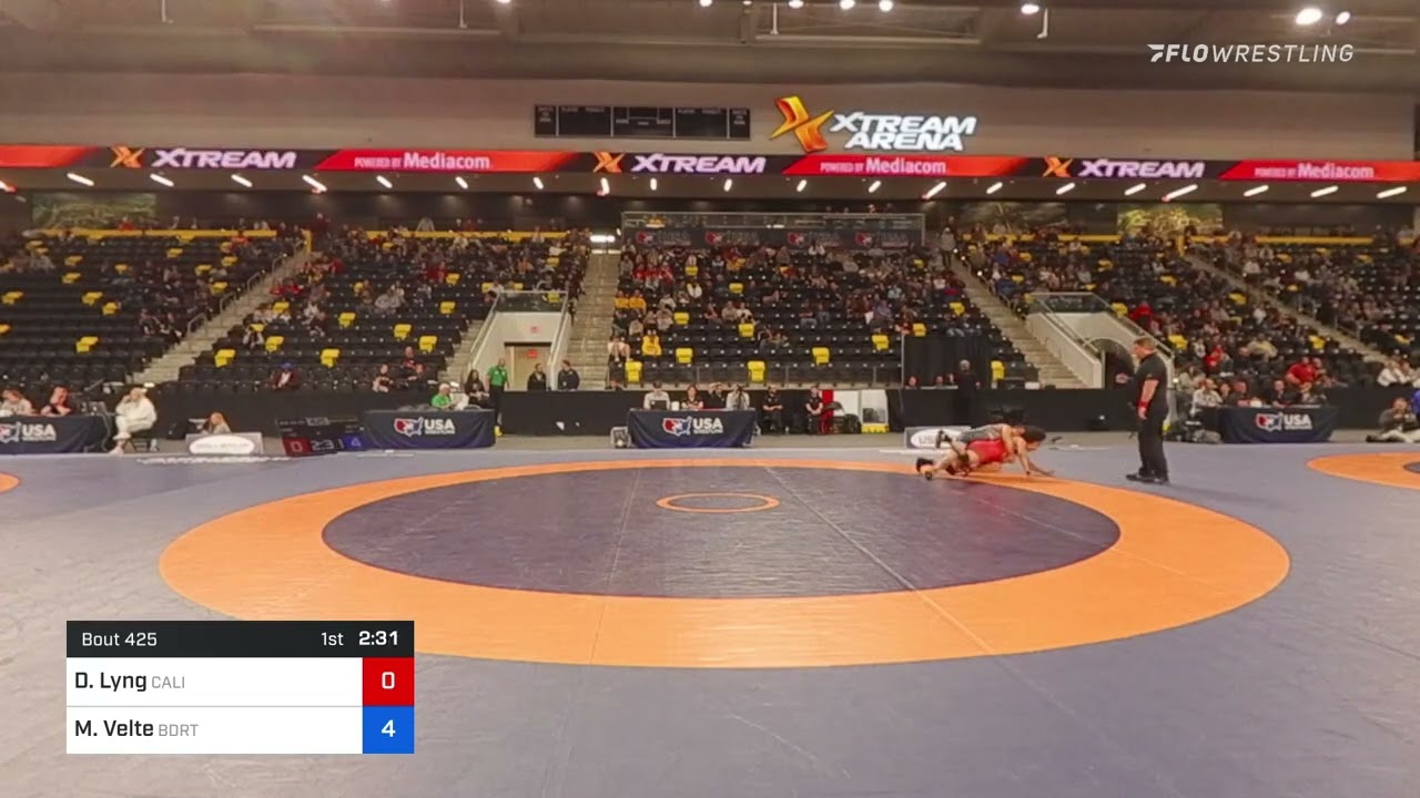 65 Kg Quarterfinal - Destiny Lyng, California Vs Mallory Velte, BDRT - TMWC