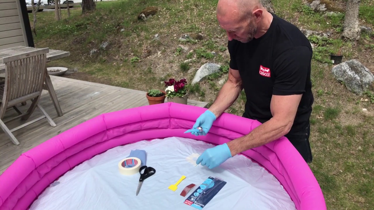 Casco RubberFix - Reparer b&oslash;rnenes oppustelige sv&oslash;mmebassin