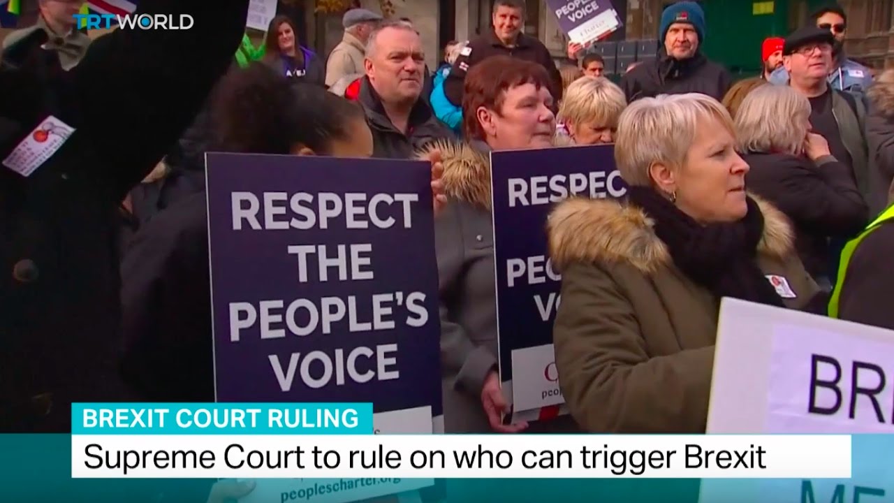 Brexit Court Ruling: Supreme Court to rule on who can trigger Brexit