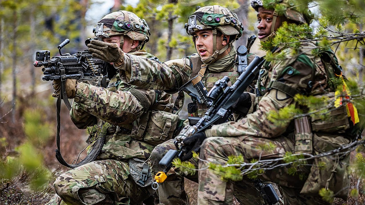 U.S. Army Conduct Combat Training in Finland during Exercise Arrow 23