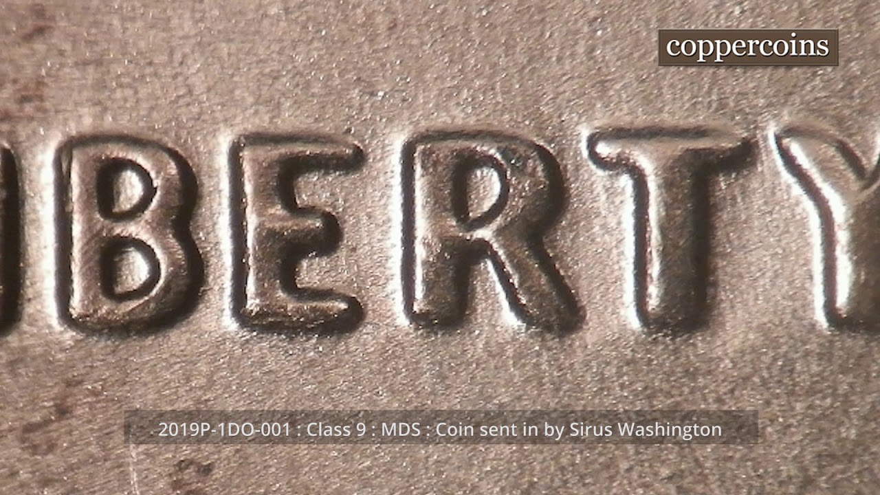 2019p1do001 - Lincoln Cent Doubled Die Obverse