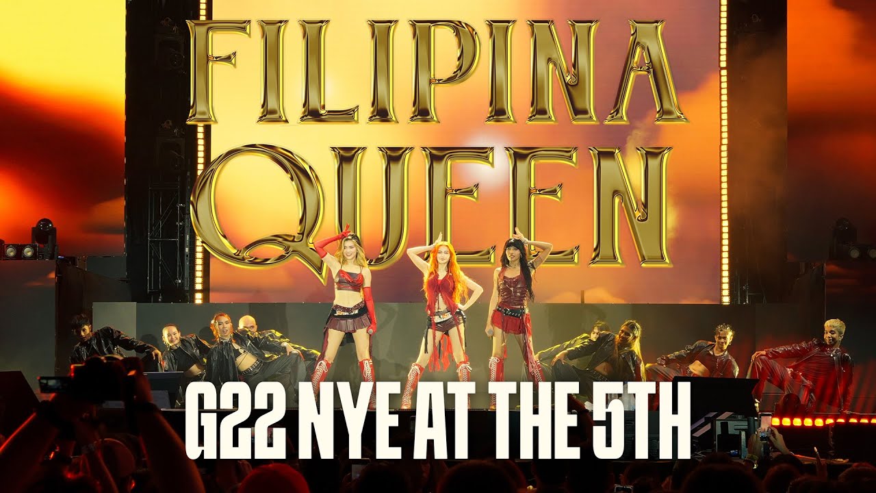 #G22: 'FILIPINA QUEEN' Official Live Performance Fancam (NYE at the 5th)